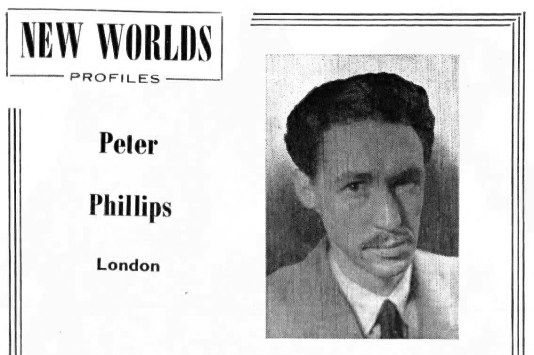 Peter Phillips bio at New Worlds bw