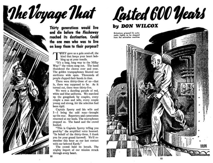 The Voyage that Lasted 600 Years by Don Wilcox 1940