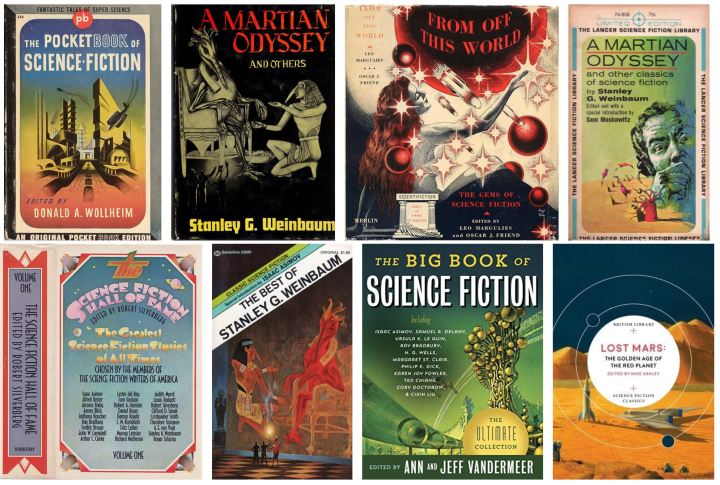 A Martian Odyssey in 8 anthologies