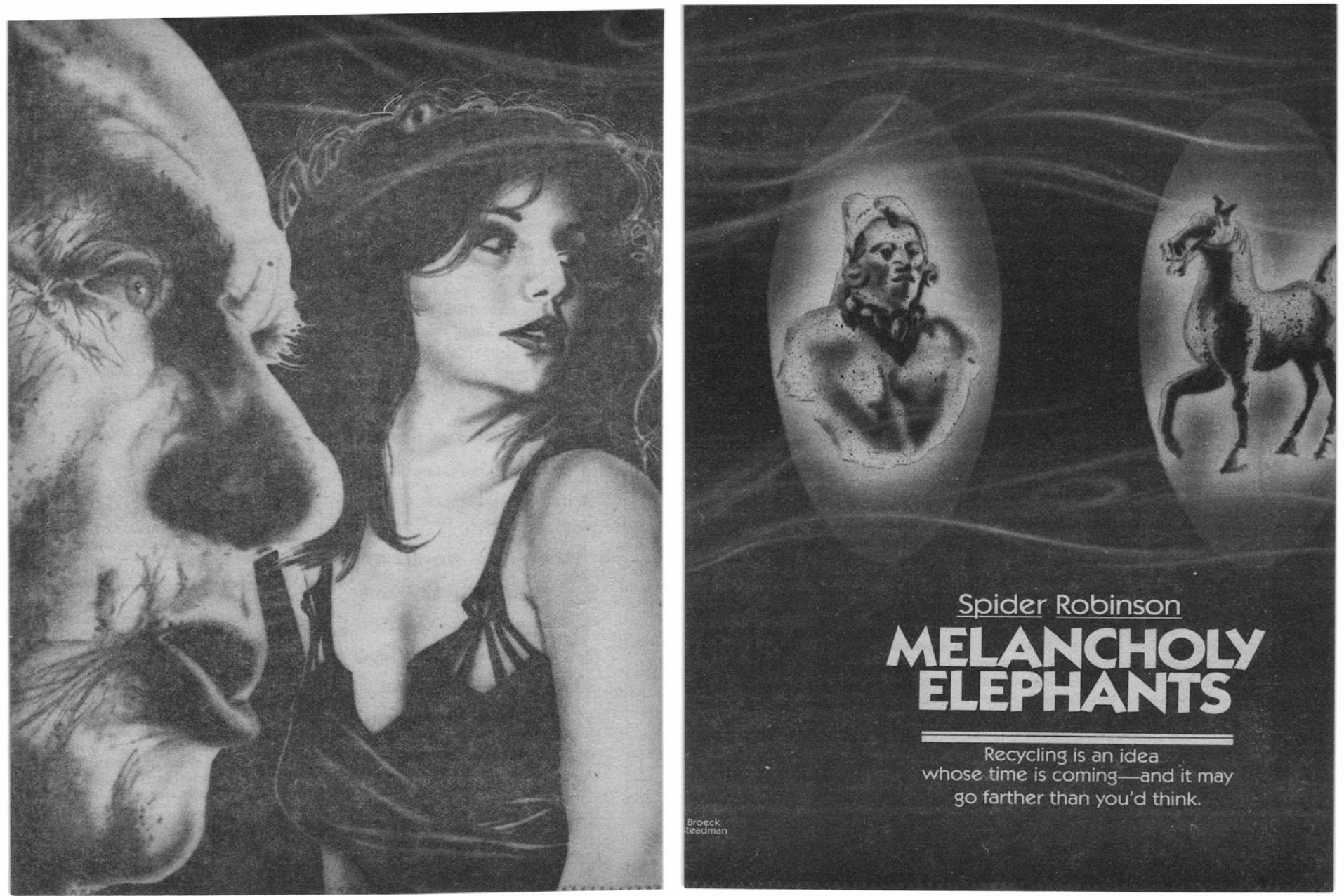 “Melancholy Elephants” by Spider Robinson Classics of Science Fiction