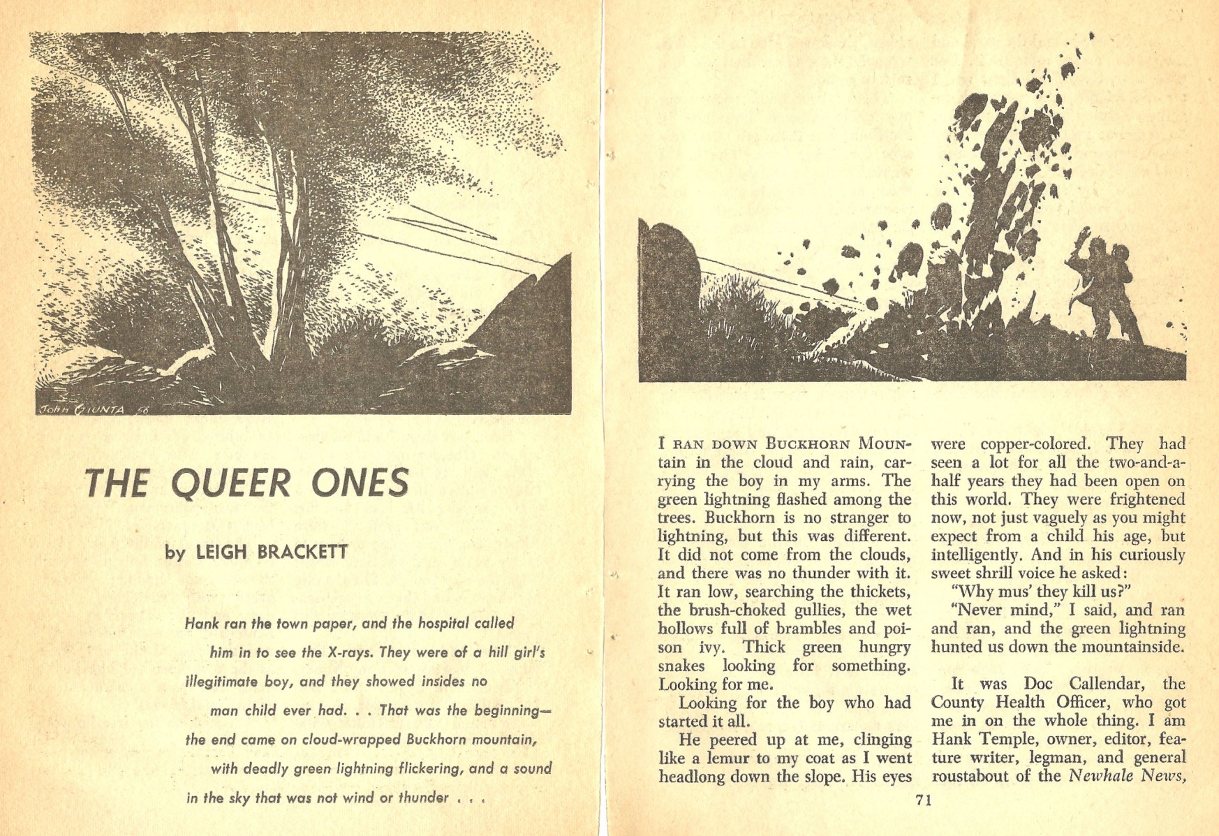 “The Queer Ones” by Leigh Brackett Classics of Science Fiction